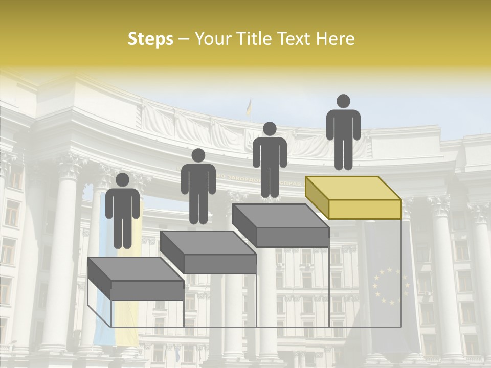 Architecture Travel Foreign PowerPoint Template