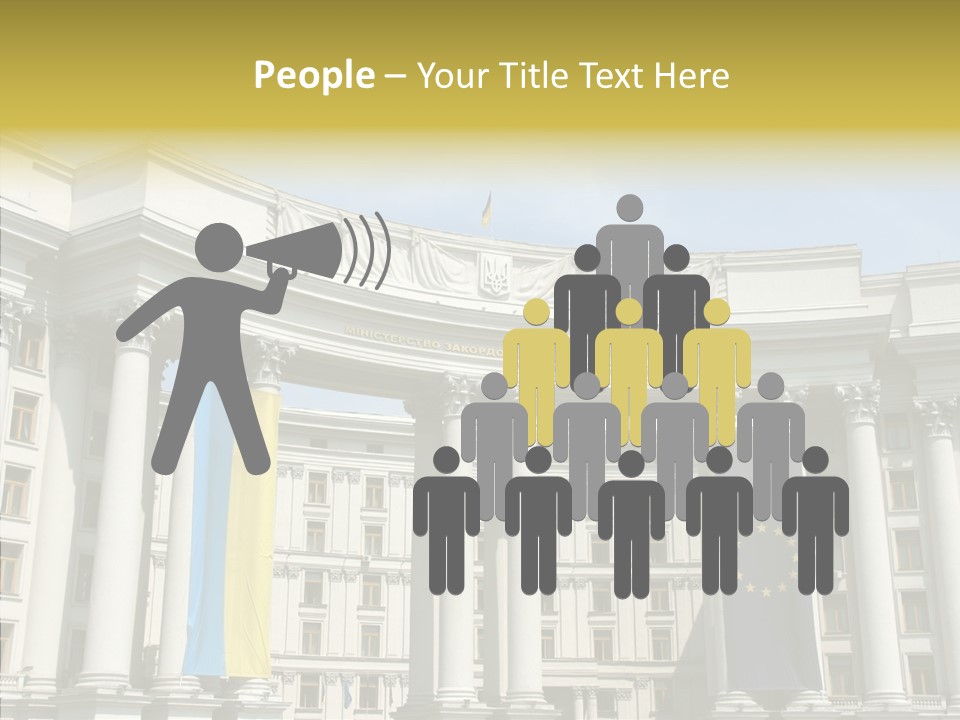 Architecture Travel Foreign PowerPoint Template