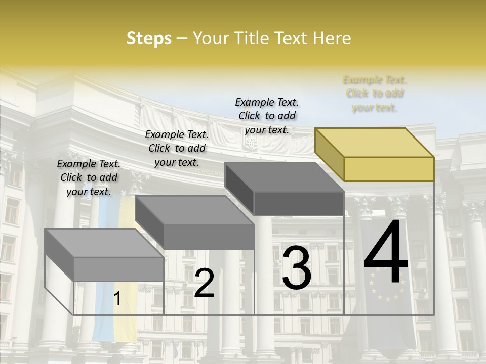 Architecture Travel Foreign PowerPoint Template