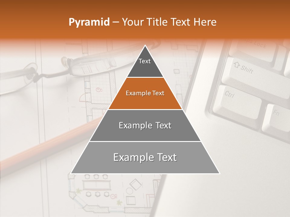 Architectural Plan Pencil PowerPoint Template