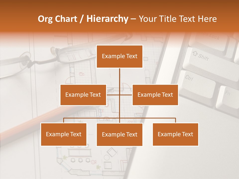 Architectural Plan Pencil PowerPoint Template