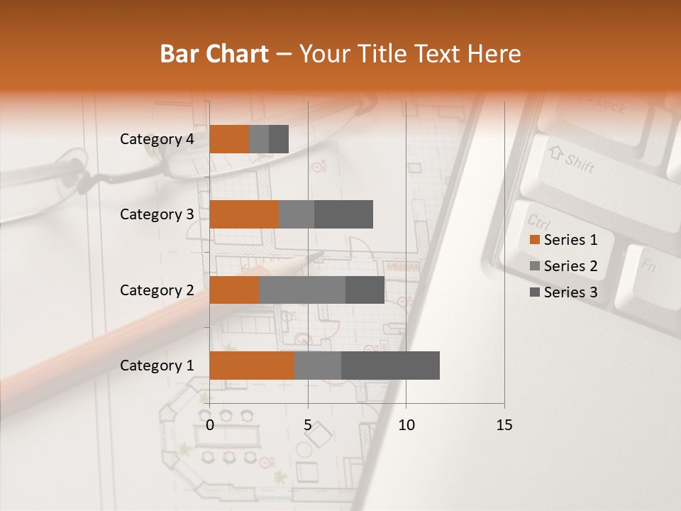 Architectural Plan Pencil PowerPoint Template