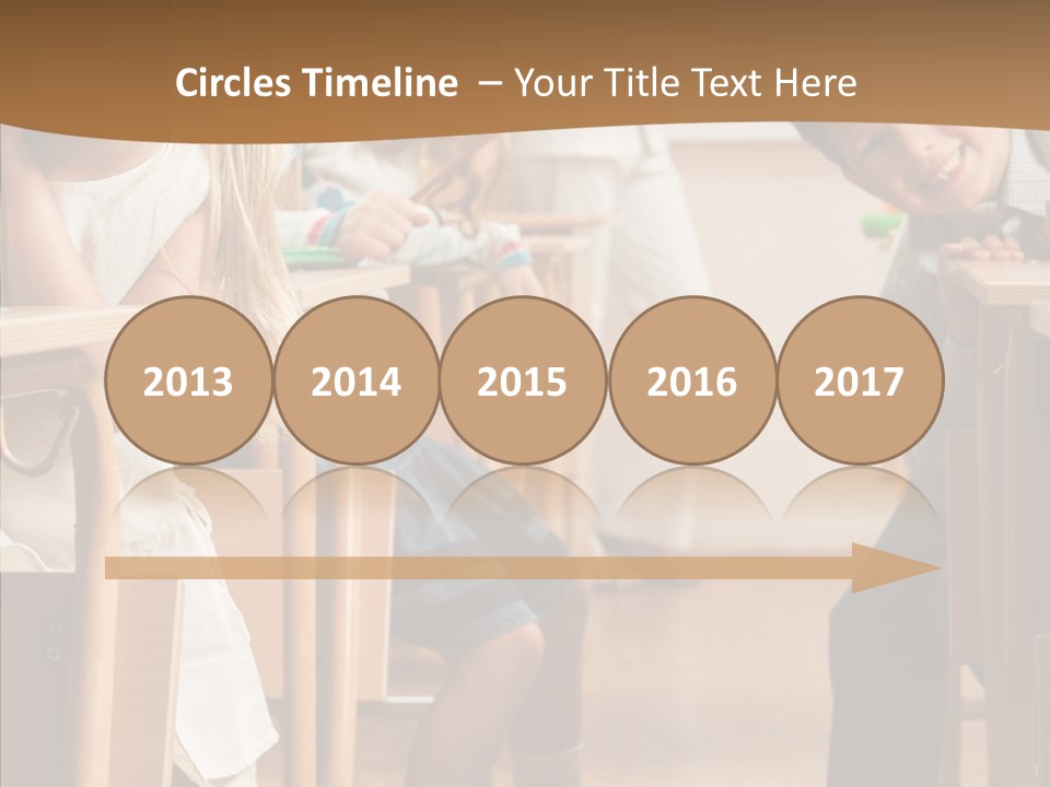 Cute Schoolkid Person PowerPoint Template