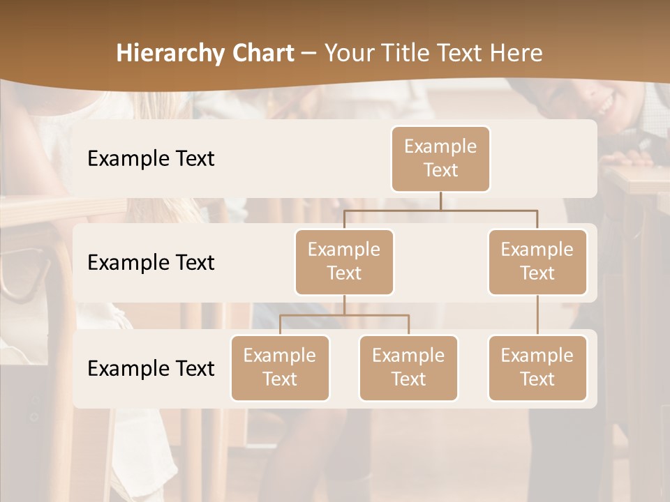 Cute Schoolkid Person PowerPoint Template