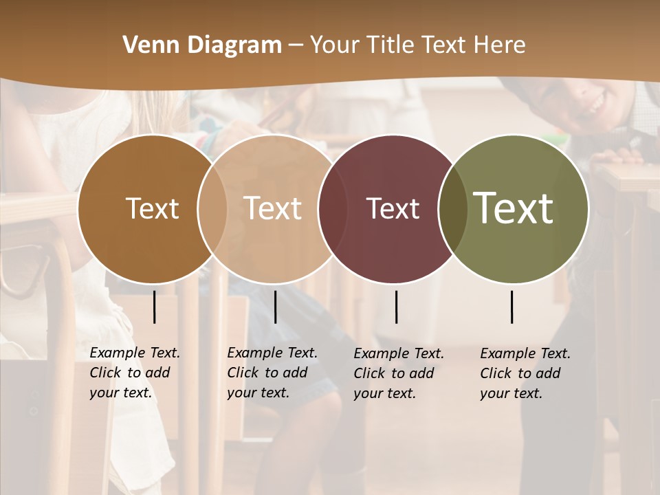 Cute Schoolkid Person PowerPoint Template