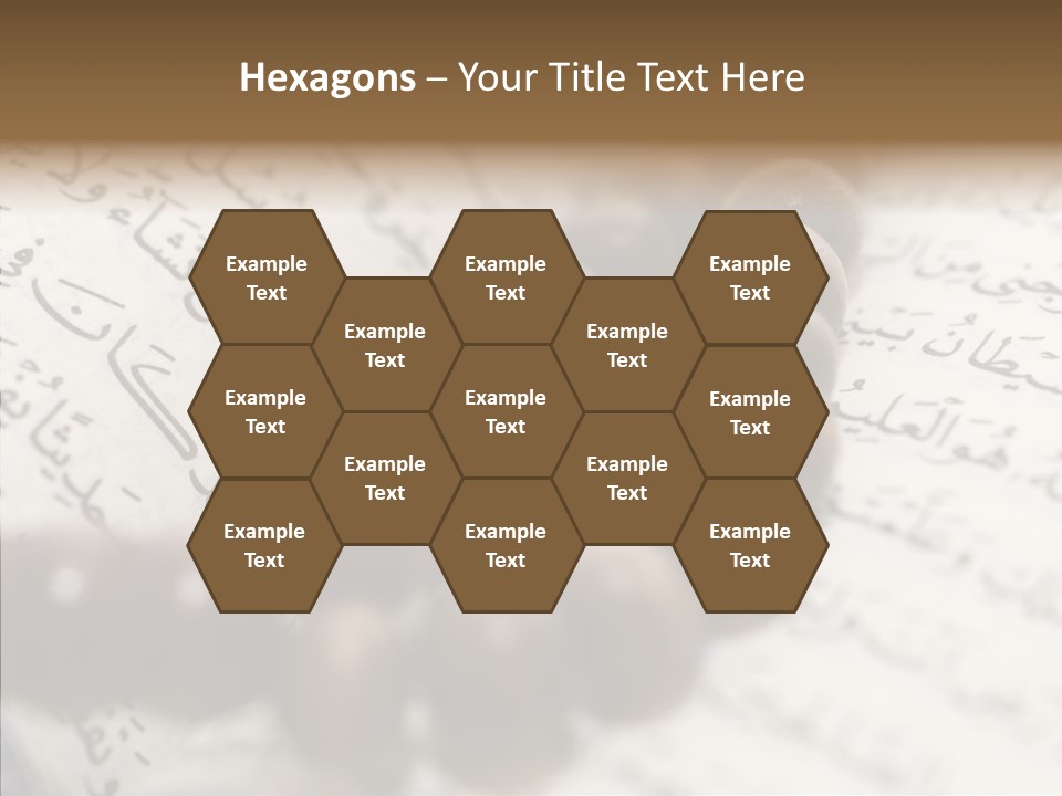 Eastern Middle Belief PowerPoint Template