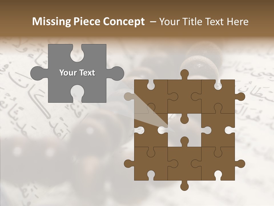 Eastern Middle Belief PowerPoint Template