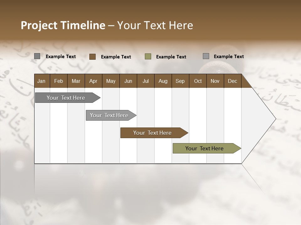 Eastern Middle Belief PowerPoint Template