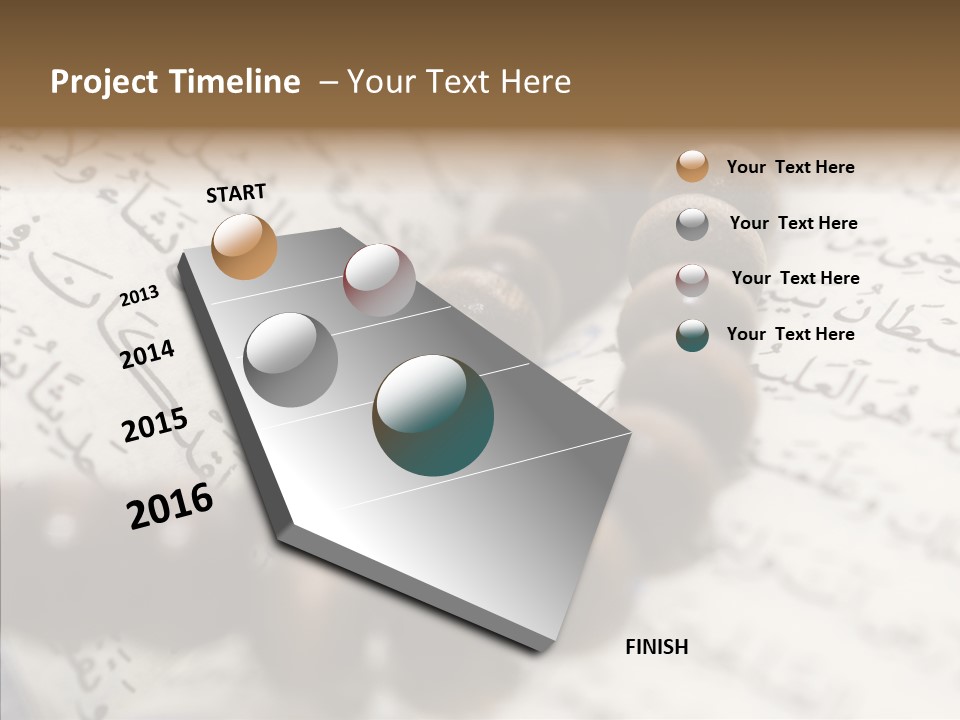 Eastern Middle Belief PowerPoint Template
