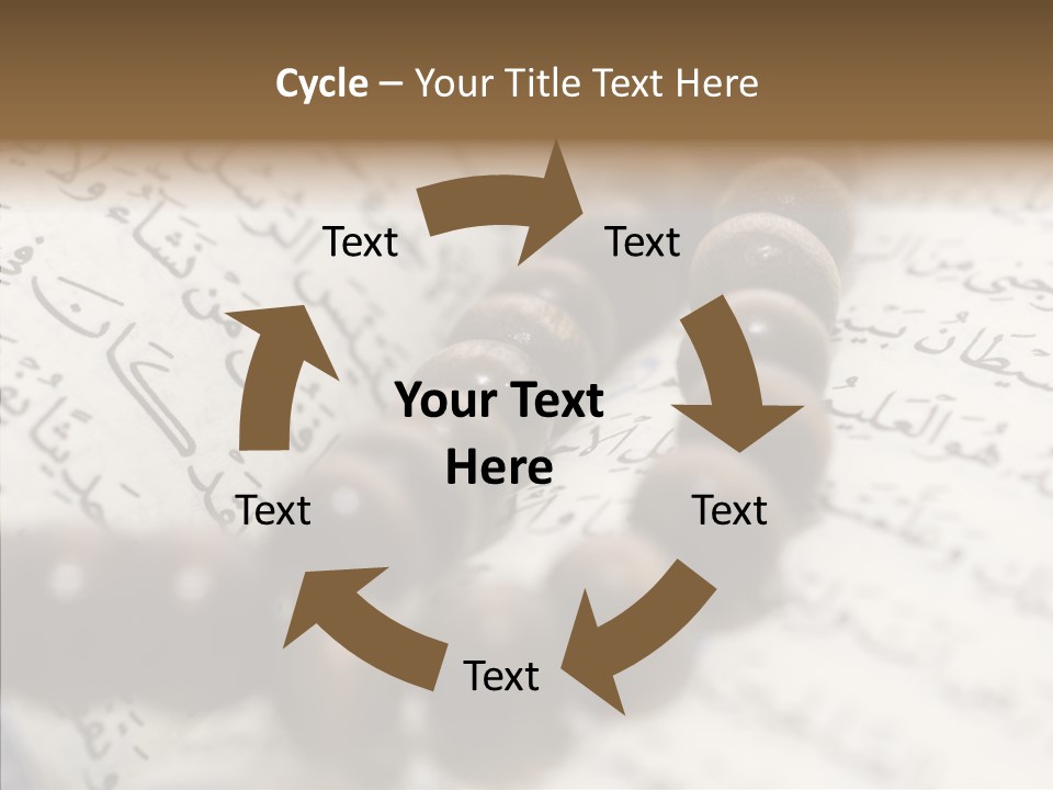 Eastern Middle Belief PowerPoint Template