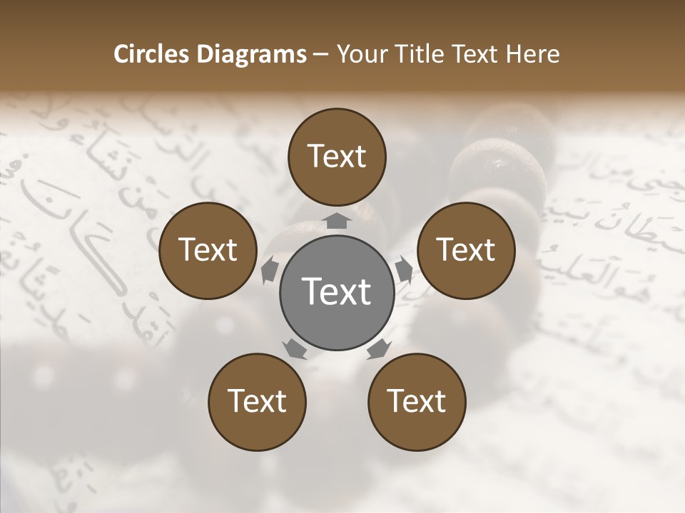 Eastern Middle Belief PowerPoint Template