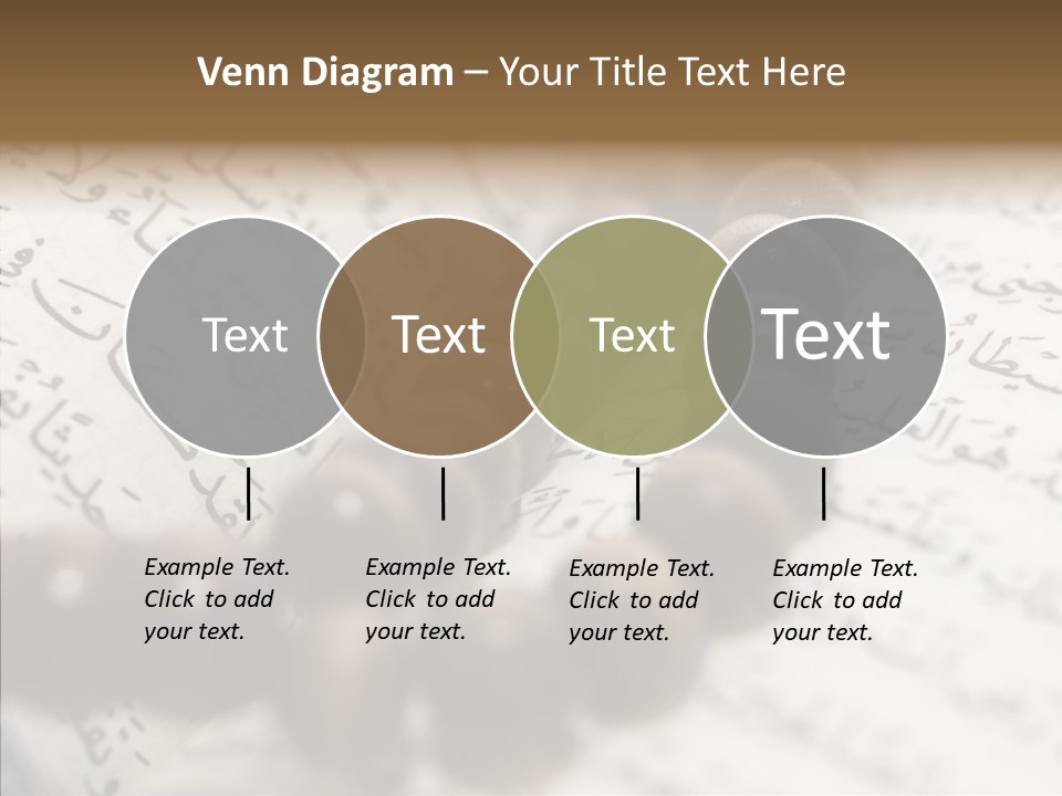 Eastern Middle Belief PowerPoint Template