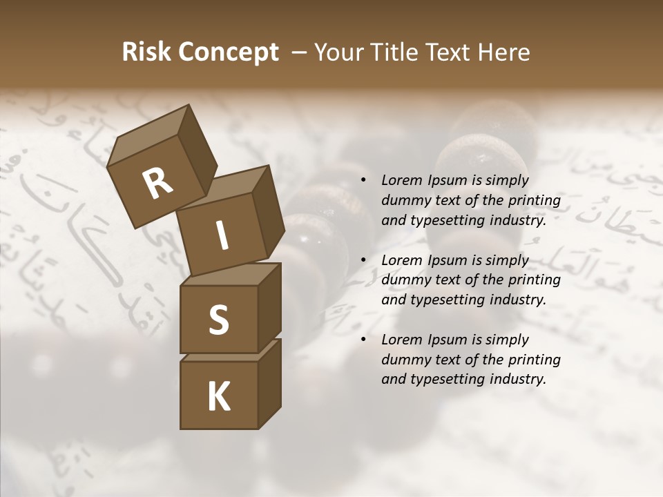 Eastern Middle Belief PowerPoint Template