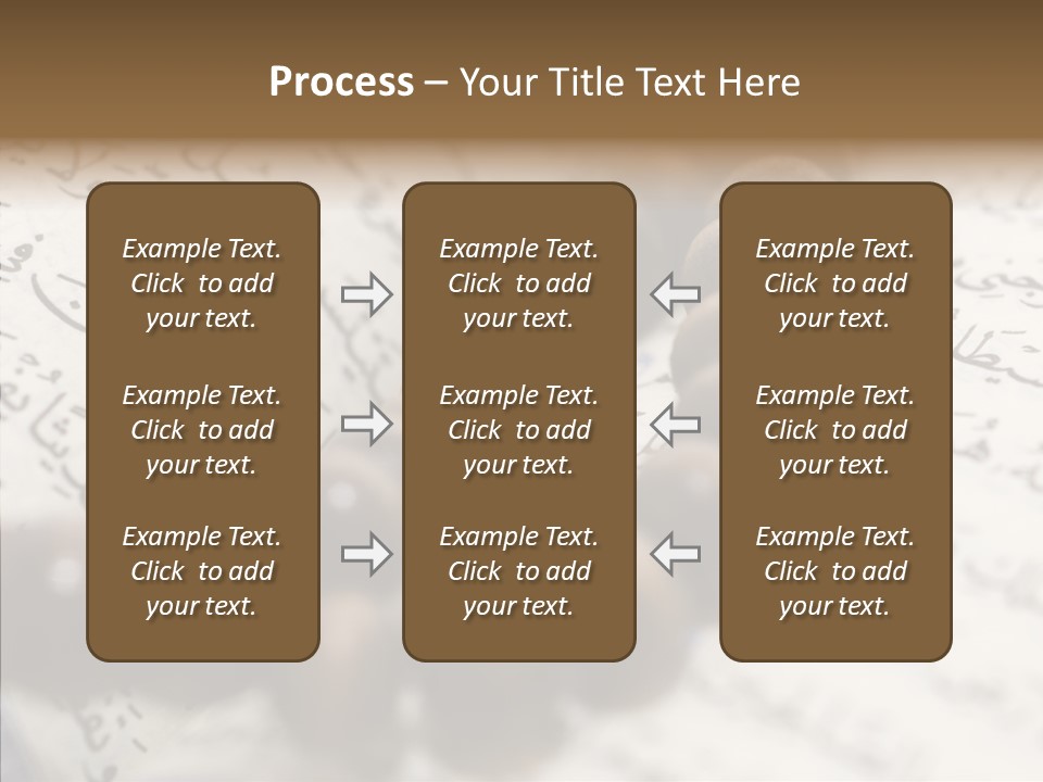 Eastern Middle Belief PowerPoint Template