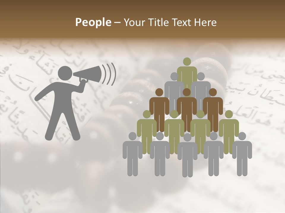 Eastern Middle Belief PowerPoint Template