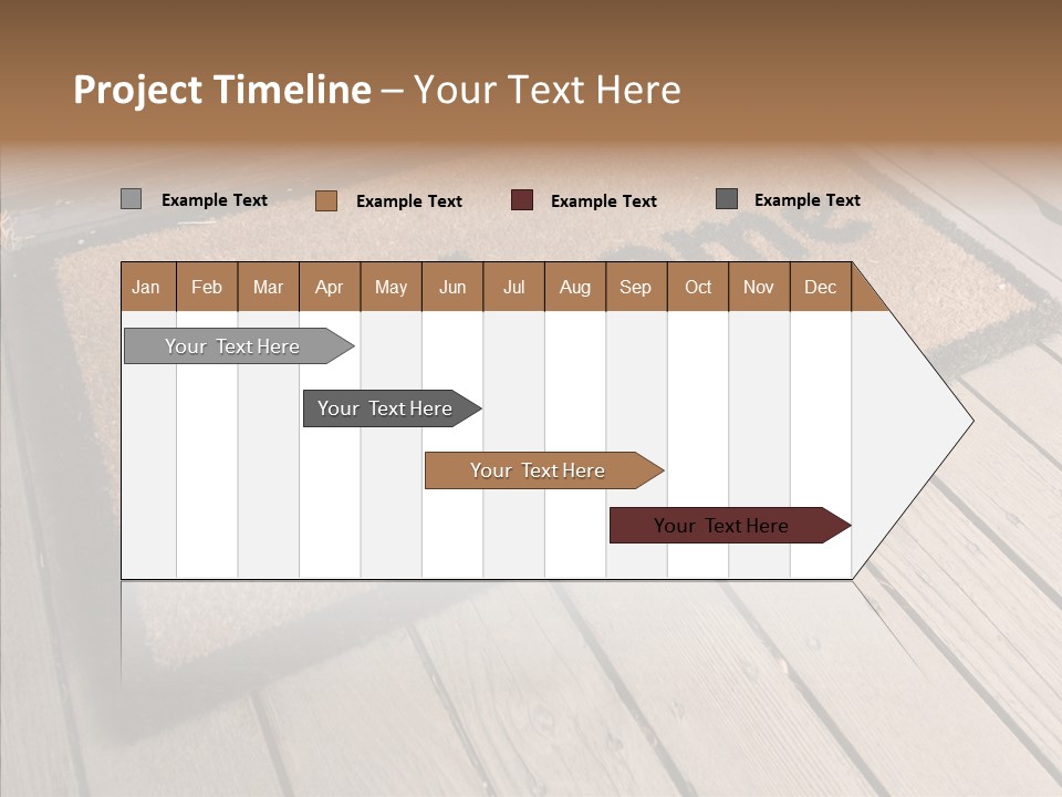 Home Furnishings Decorations Welcome PowerPoint Template