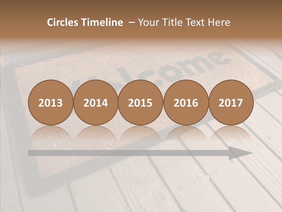 Home Furnishings Decorations Welcome PowerPoint Template