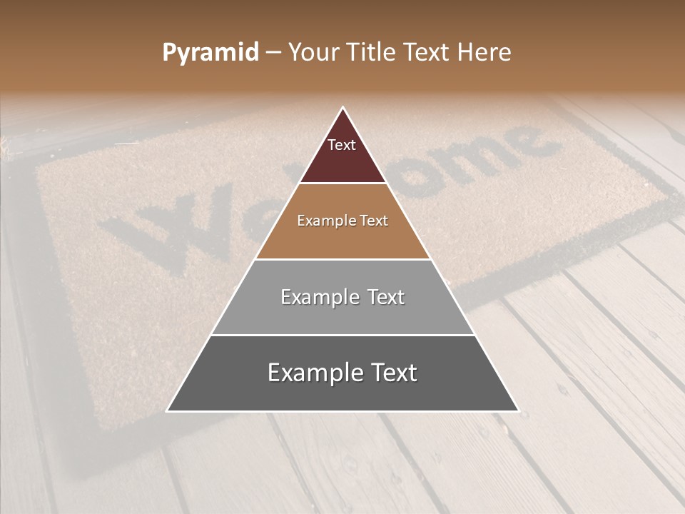 Home Furnishings Decorations Welcome PowerPoint Template