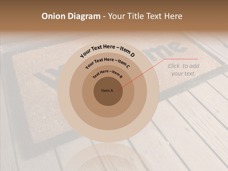 Home Furnishings Decorations Welcome PowerPoint Template