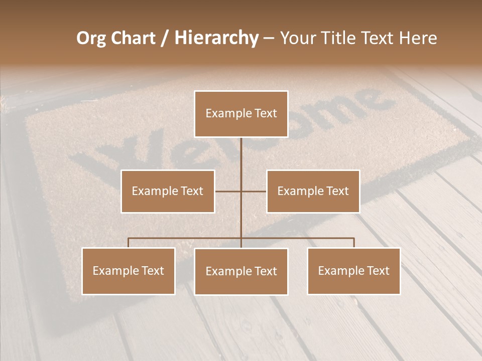 Home Furnishings Decorations Welcome PowerPoint Template