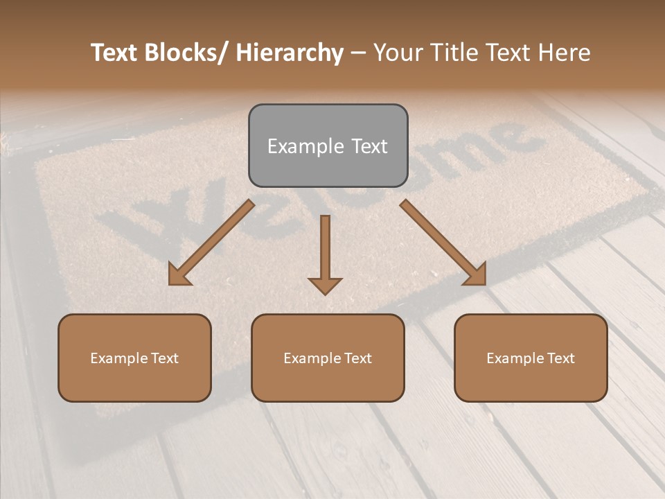 Home Furnishings Decorations Welcome PowerPoint Template