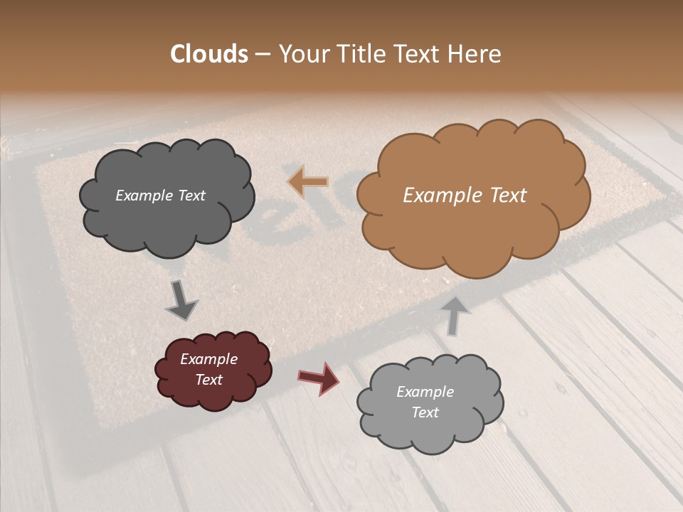 Home Furnishings Decorations Welcome PowerPoint Template