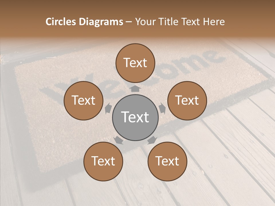 Home Furnishings Decorations Welcome PowerPoint Template