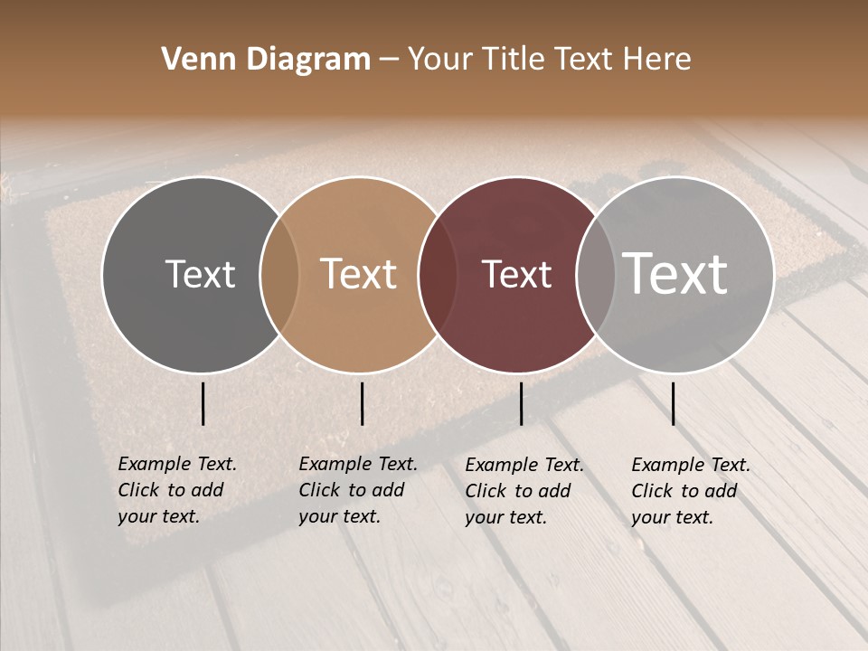 Home Furnishings Decorations Welcome PowerPoint Template