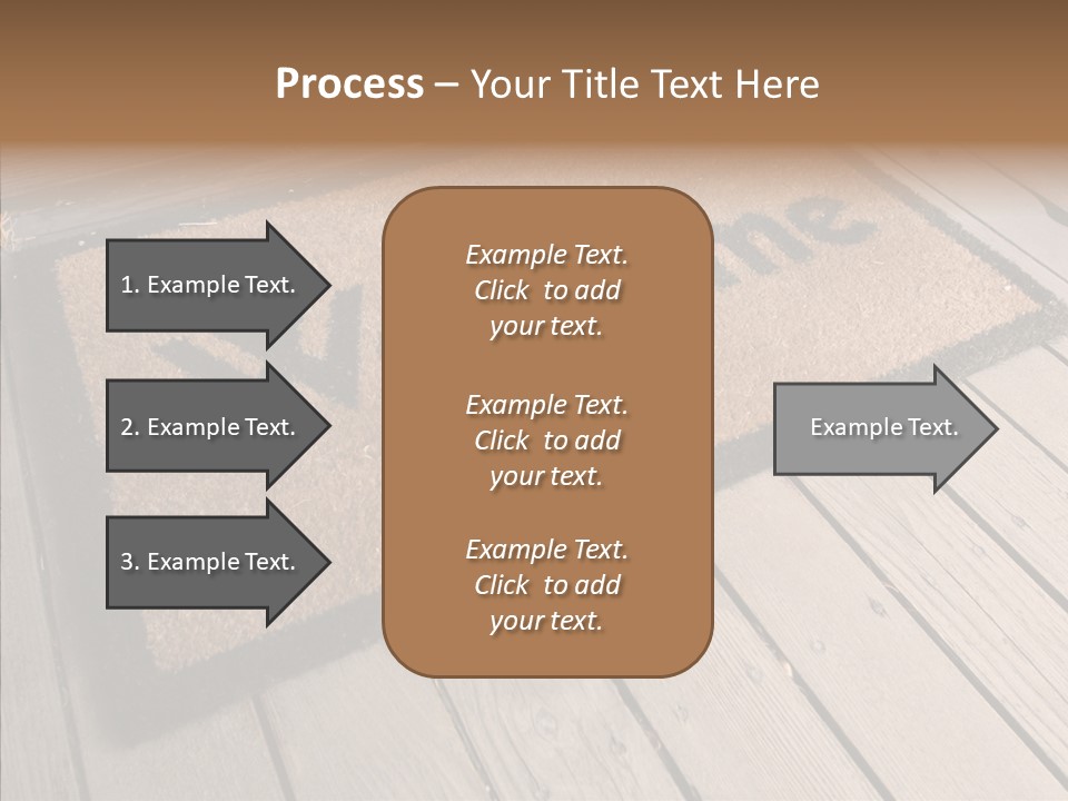 Home Furnishings Decorations Welcome PowerPoint Template