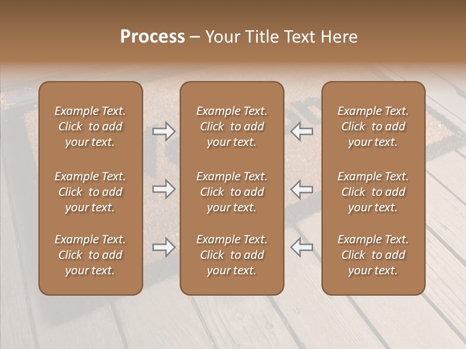 Home Furnishings Decorations Welcome PowerPoint Template