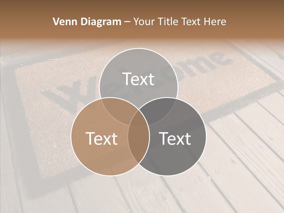 Home Furnishings Decorations Welcome PowerPoint Template