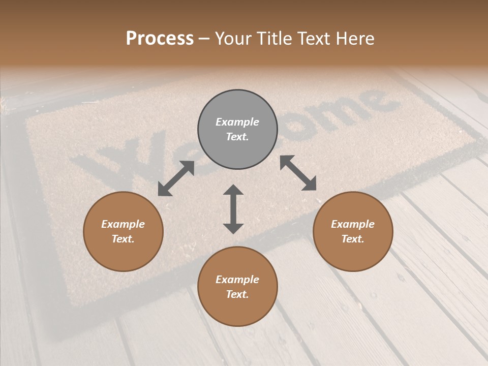 Home Furnishings Decorations Welcome PowerPoint Template