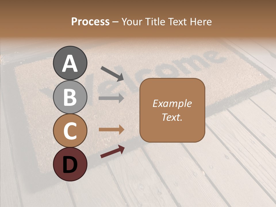 Home Furnishings Decorations Welcome PowerPoint Template