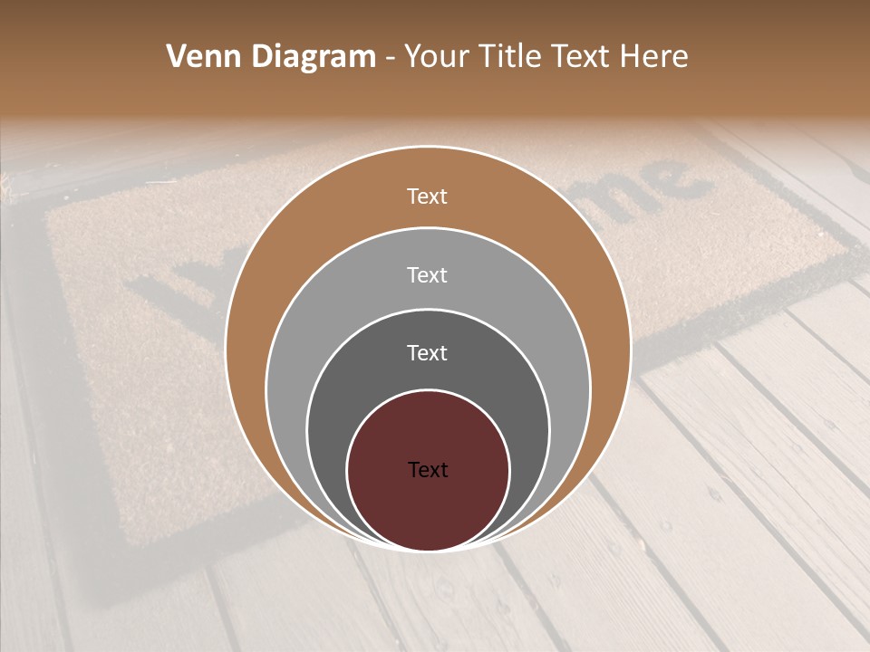 Home Furnishings Decorations Welcome PowerPoint Template