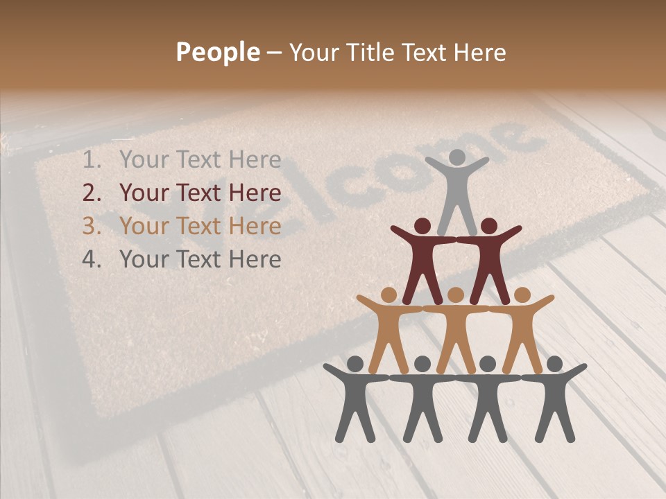 Home Furnishings Decorations Welcome PowerPoint Template