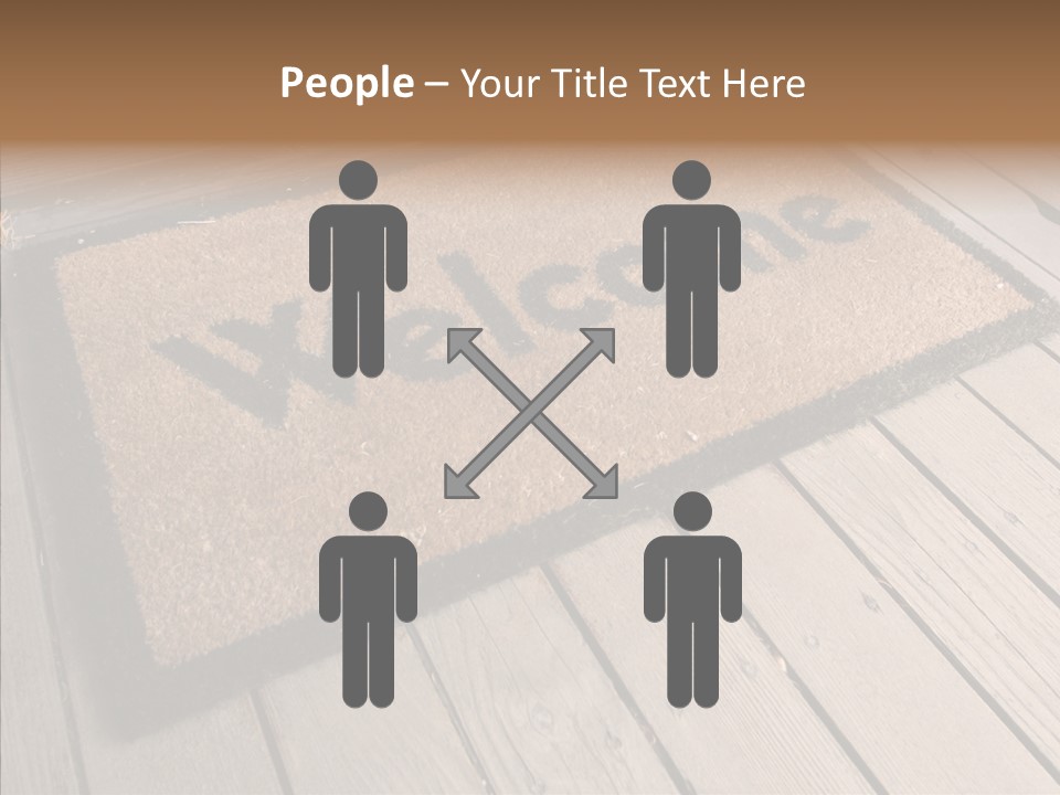 Home Furnishings Decorations Welcome PowerPoint Template