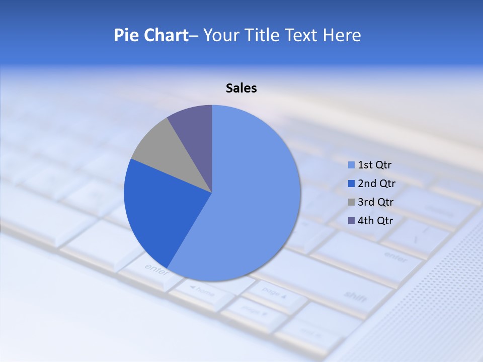 Aluminium Portable Focused PowerPoint Template