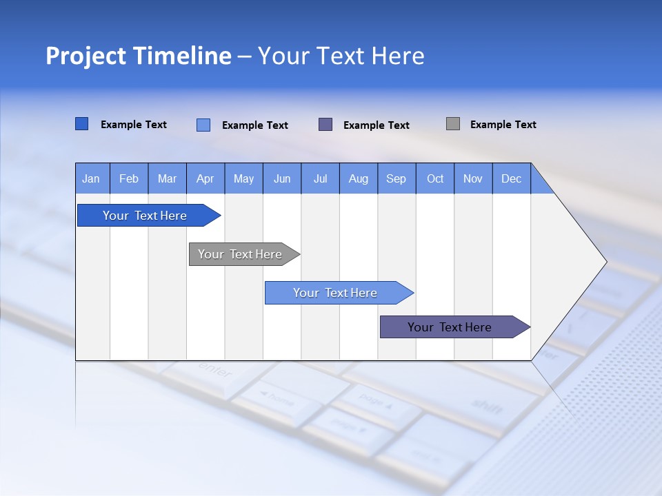 Aluminium Portable Focused PowerPoint Template