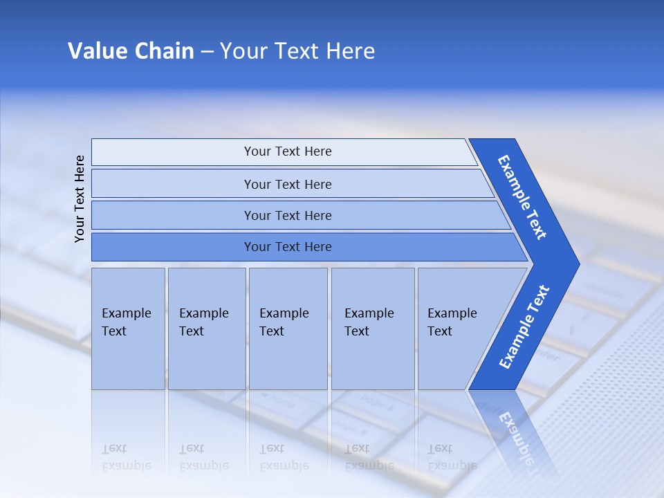 Aluminium Portable Focused PowerPoint Template
