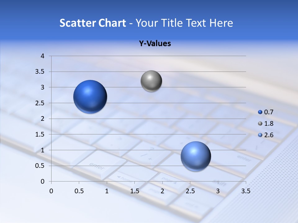 Aluminium Portable Focused PowerPoint Template