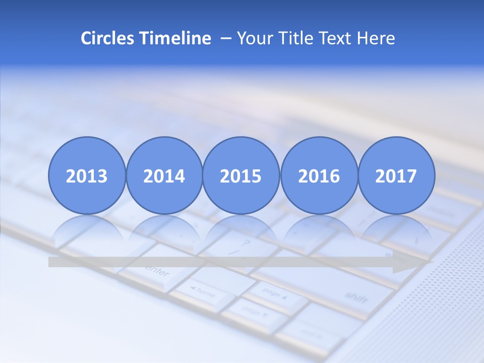 Aluminium Portable Focused PowerPoint Template