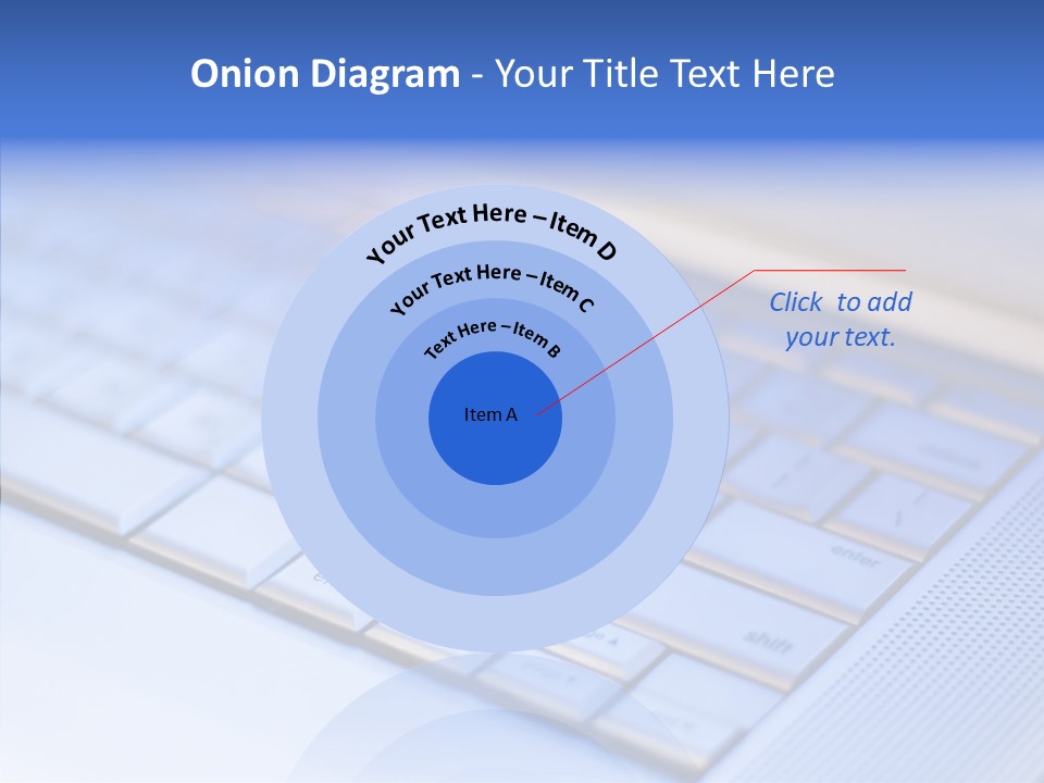 Aluminium Portable Focused PowerPoint Template