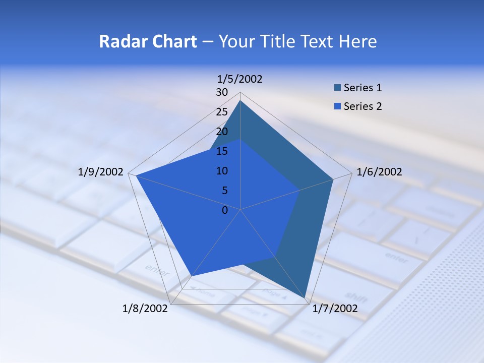 Aluminium Portable Focused PowerPoint Template
