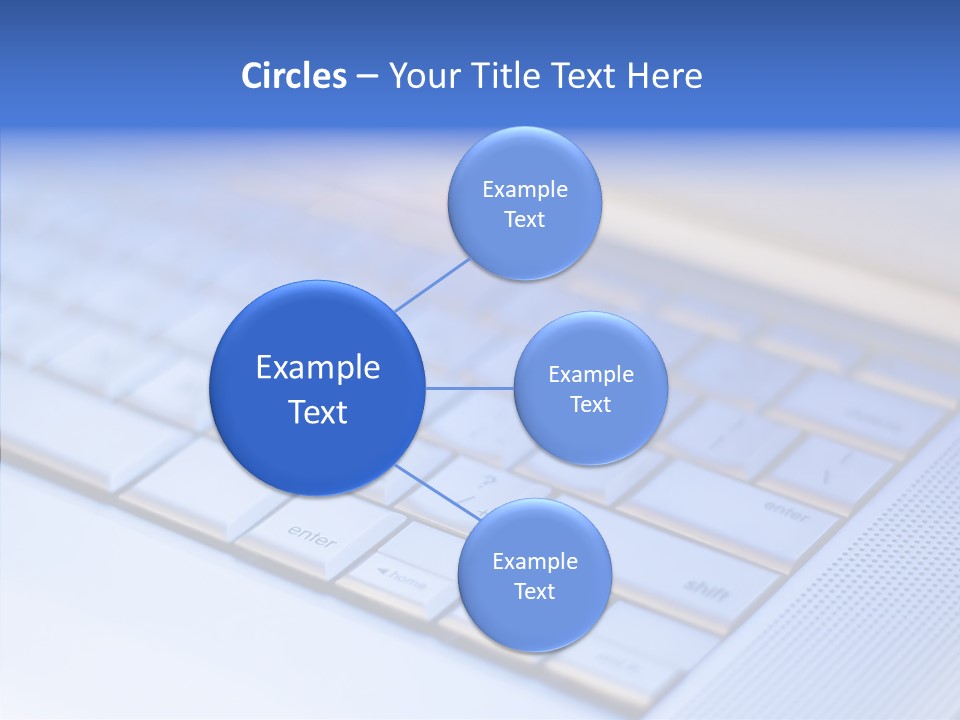 Aluminium Portable Focused PowerPoint Template