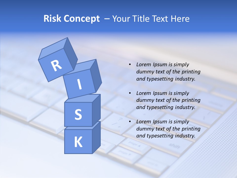 Aluminium Portable Focused PowerPoint Template