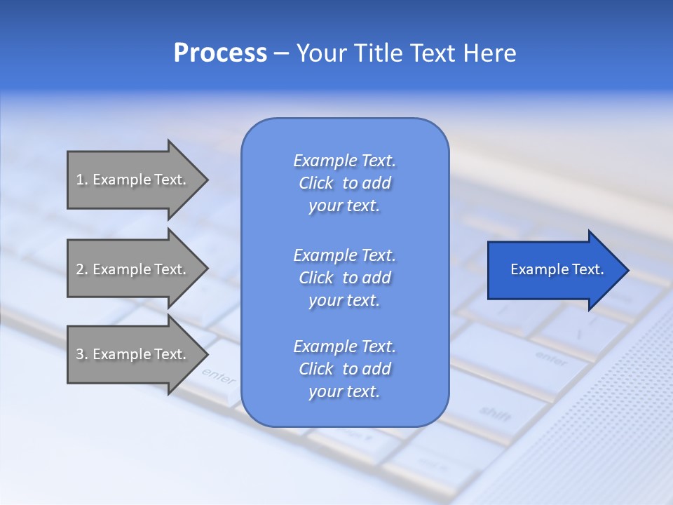 Aluminium Portable Focused PowerPoint Template