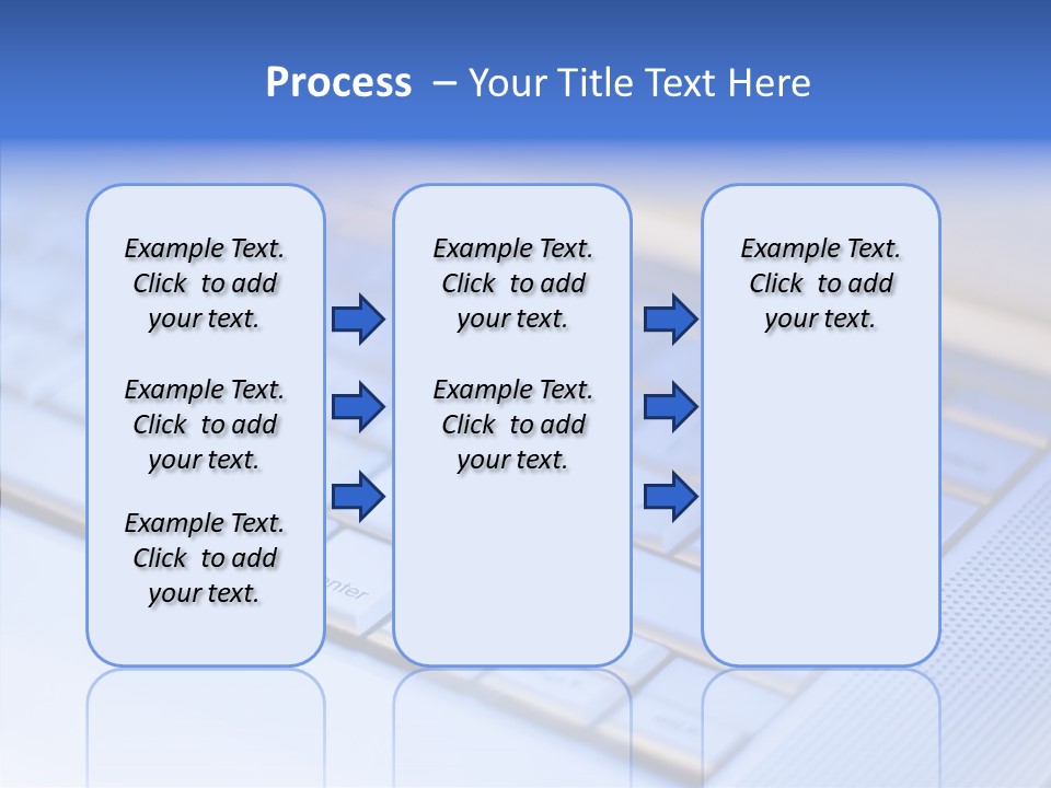 Aluminium Portable Focused PowerPoint Template