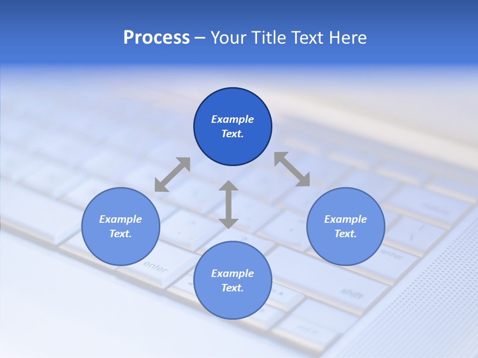 Aluminium Portable Focused PowerPoint Template
