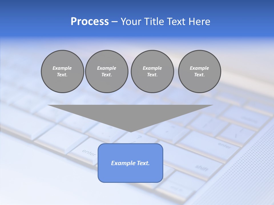 Aluminium Portable Focused PowerPoint Template