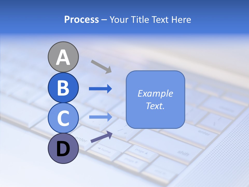 Aluminium Portable Focused PowerPoint Template
